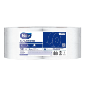 Papel Higienico Elite 4x500m
